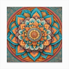 Mandala 38 Canvas Print