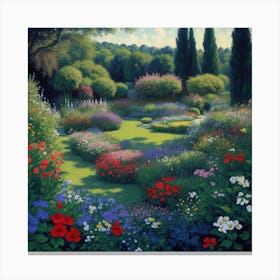 Garden In Bloom Canvas Print