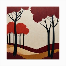 Autumn Trees 4 Canvas Print