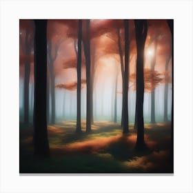 Mystical Forest Retreat 26 Canvas Print