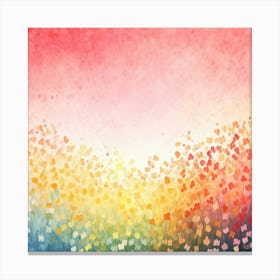 Abstract Watercolor Background Canvas Print