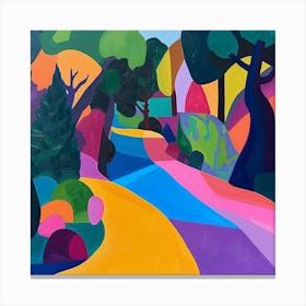 Abstract Park Collection Holland Park London 2 Canvas Print