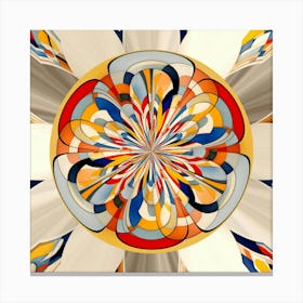Whirling Geometry - #16 Canvas Print