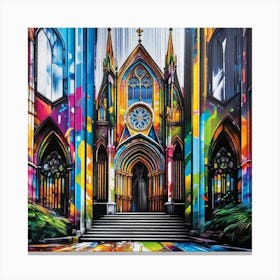 Sydney Cathedral 1 Canvas Print