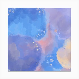 Colourful Watercolour Painting Canvas Print