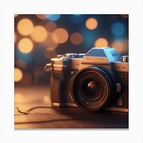 Bokeh Photography Canvas Print