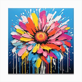 Colorful Flower Canvas Print