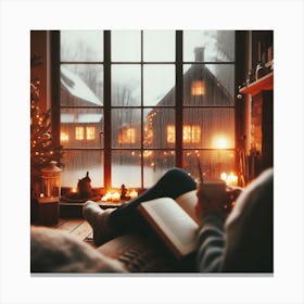 Christmas Stock Videos & Royalty-Free Footage Canvas Print