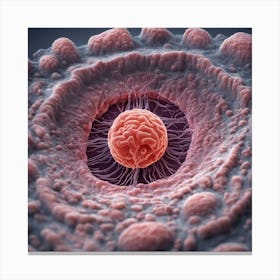 Cell Structure 2 Canvas Print
