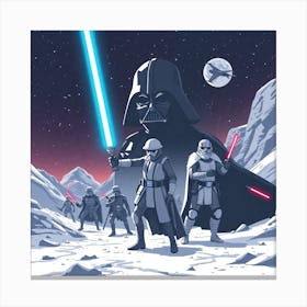 Star Wars 40 Canvas Print