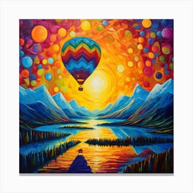 Hot Air Balloon 4 Canvas Print