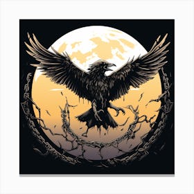 Raven 2 Canvas Print