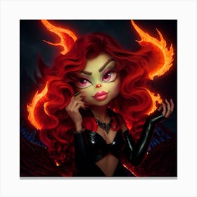 Devil Girl Canvas Print