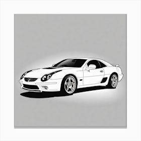 Mercedes Slk Canvas Print