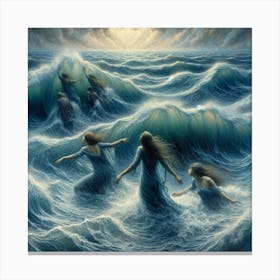 Women Of The Sea 1 Canvas Print