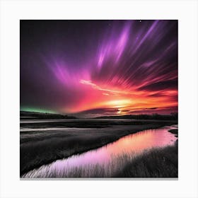 Aurora Borealis 98 Canvas Print