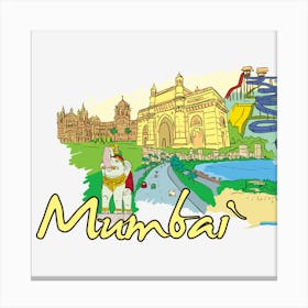 Mumbai Canvas Print