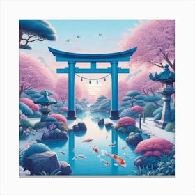 Japanese Garden 11 Canvas Print