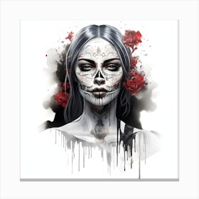 Day Of The Dead 1 Canvas Print