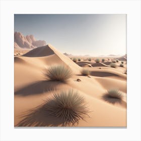Desert Landscape 2 Canvas Print