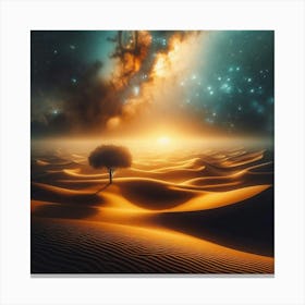 Sand Dunes Canvas Print