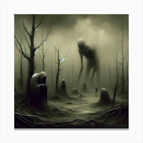 Dark Forest Canvas Print