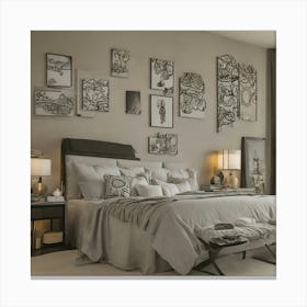 Bedroom 2 Canvas Print