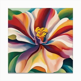 Georgia O'Keeffe inspired painting 2 Canvas Print