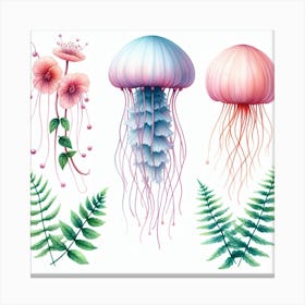 Jellyfish 4 Canvas Print