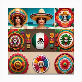 Day Of The Dead 28 Canvas Print