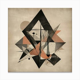 Abstract Geometric Design Canvas Print