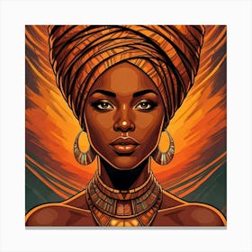 Ethereal Empress Canvas Print