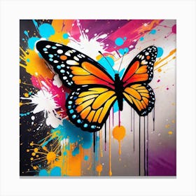 Butterfly Painting 40 Canvas Print