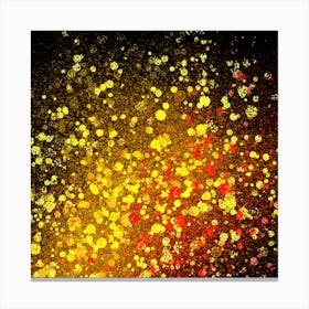 Golden Sparkles Canvas Print