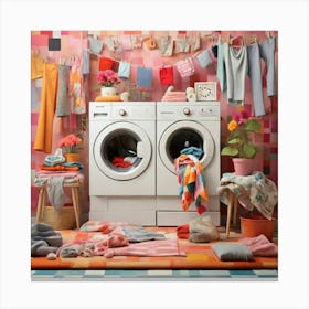 Laundry Room 1 Canvas Print