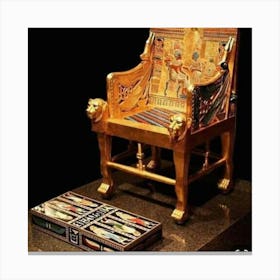 Egyptian Throne 6 Canvas Print