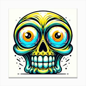 Sugar Skull 8 Canvas Print