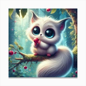 Cute Kitty 1 Canvas Print