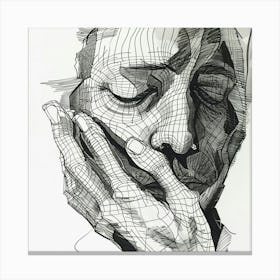 'The Face' 2 Canvas Print