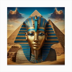 Egyptian Pharaoh 3 Canvas Print