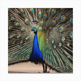 Peacock Canvas Print