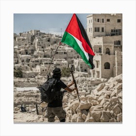 Palestinian Resistance Canvas Print