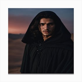 Man In A Robe Canvas Print