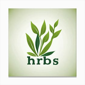 Hrbs Logo Canvas Print