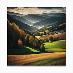 Autumn Landscape 14 Canvas Print