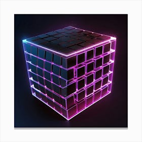 Cube6 Canvas Print