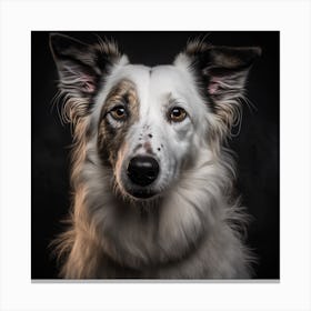 Portrait Of A Dog 18 Canvas Print