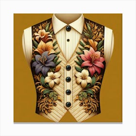 Waist coat Canvas Print