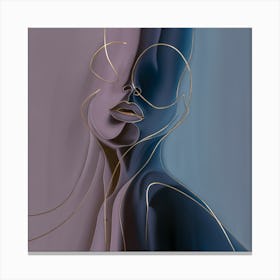 Circe's Silhouette Canvas Print