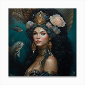 Mermaid 11 Canvas Print